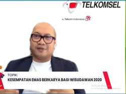 Wisuda Online Maxstream, Dirut Telkomsel Bicara Peluang Era Digital