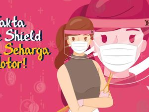 Fakta Face Shield Seharga Motor