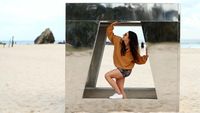 Instalasi Seni Percantik Pantai Currumbin Australia