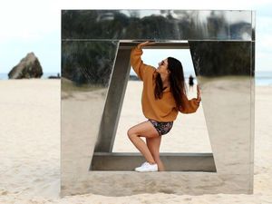 Instalasi Seni Percantik Pantai Currumbin Australia