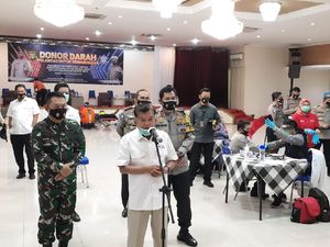 Sambut HUT Polantas, Polda Metro Donor 2.000 Kantong Darah ke PMI