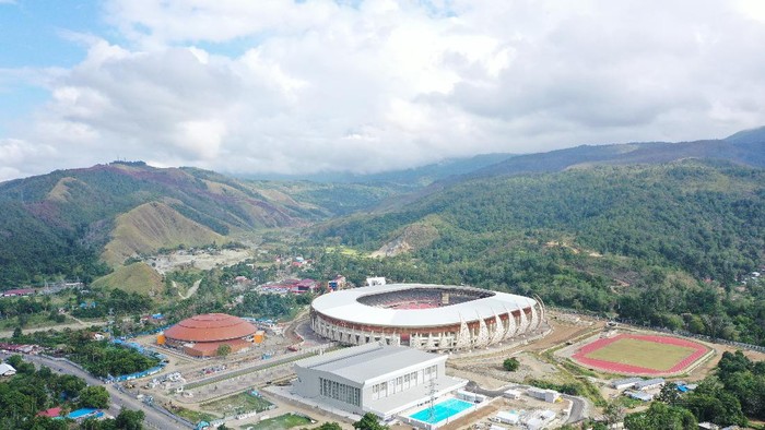 Penampakan Megahnya Istora Papua