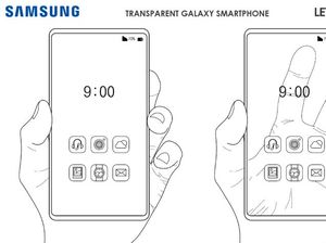 Samsung Patenkan Smartphone Transparan, Keren!