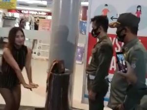 Viral Petugas Keliling Tonton Wanita Tak Bermasker Dihukum, Ini Faktanya