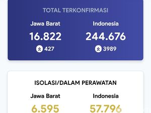 Hari Ini Kasus Positif dan Pasien Sembuh COVID-19 di Jabar Tembus 400