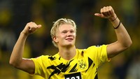 Erling Haaland, striker berusia 20 tahun itu disebut-sebut punya masa depan yang cerah (Getty Images/Dean Mouhtaropoulos)