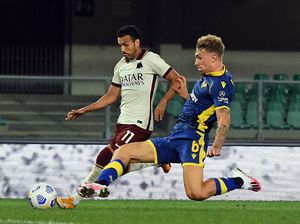 Liga Italia: AS Roma Ditahan Imbang Verona Tanpa Gol