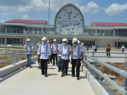 Menhub Kunjungi Lombok Cek Kesiapan Dermaga dan Terminal Gilimas