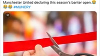 Resmi, waktunya meledek dimulai! (Foto: internet/Twitter)