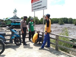 Usai Remaja Bontang Diserang Buaya, Papan Peringatan Larangan Renang Dipasang
