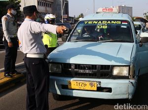 Awas, Angkot Bawa Penumpang Lebih dari 50 Persen Kena Razia