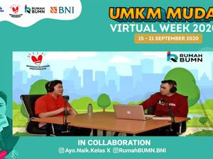 Perkenalkan Rumah BUMN ke Milenial, BNI Gelar UMKM Muda Virtual Week Perkenalkan Rumah BUMN ke Milenial, BNI Gelar UMKM Muda Virtual Week