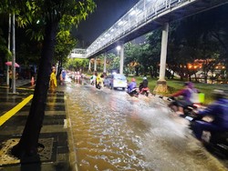 Antisipasi Banjir, Sudin SDA Jaksel Siagakan Pasukan Biru-Pompa Air