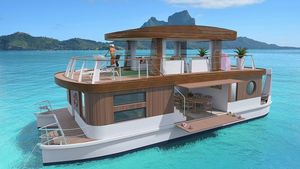 Villa Terapung Mewah di Bora-bora, Sultan Banget Nih!