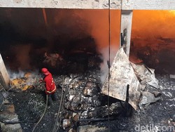 Pasar Wage Purwokerto Terbakar