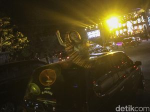 Kemeriahan Konser Drive In Perdana di Yogyakarta