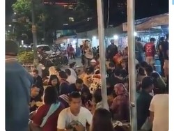 Penampakan Keramaian Angkringan Kopi Jos, Abai Protokol Kesehatan