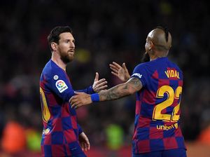 Vidal di Ambang Gabung Inter Milan, Messi Kirim Pesan Begini