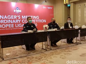 PT LIB Gelar Manager Meeting, Bahas Protokol Kesehatan Shopee Liga 1