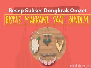 Resep Sukses Dongkrak Omzet Bisnis Makrame saat Pandemi