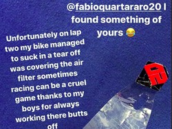 Lapisan Kaca Helm Quartararo yang Bikin Motor Miller Ngempos Terjual Rp 81 Juta