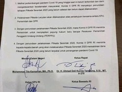 Beredar Surat Penundaan Pilkada 2020, Komisi II: Masih Tetap 9 Desember