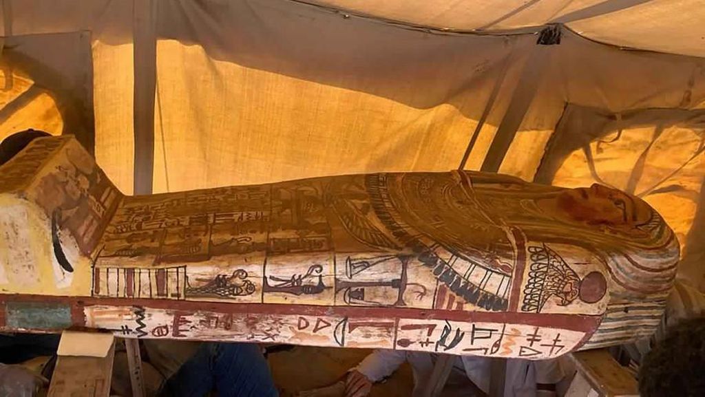 Penemuan Mengejutkan, 27 Peti Mati di Piramida Saqarra