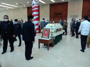 Gubsu Lepas Jenazah Anggota DPRD Sumut Budieli: Beliau Rekan yang Kritis