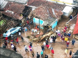 Banjir Bandang di Sukabumi, BPBD: 2 Orang Meninggal-8 Jembatan Putus