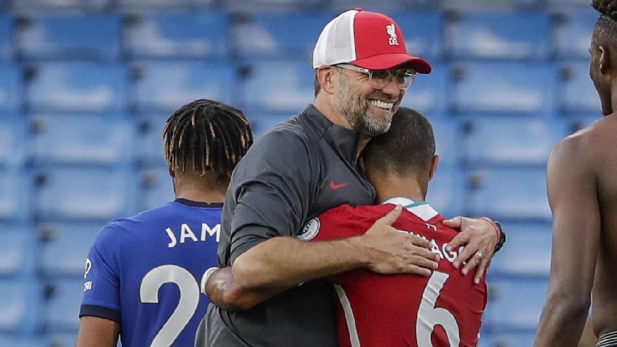 Terungkap cara Juergen Klopp meyakinkan Thiago Alcantara untuk pindah ke Liverpool. (Foto: AP/Matt Dunham)