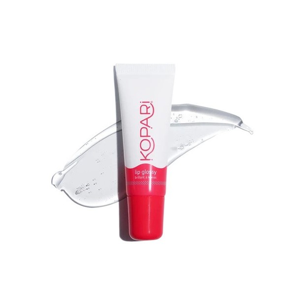 Kopari Coconut Lip Glossy/koparibeauty.com Kopari memiliki produk lip gloss yang menghidrasi dan kaya akan antioksidan serta diformulasikan dengan squalene.