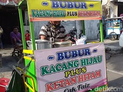 Begini Cara Penjual Bubur di Surabaya Jaga Kemampuan Bahasa Jepangnya