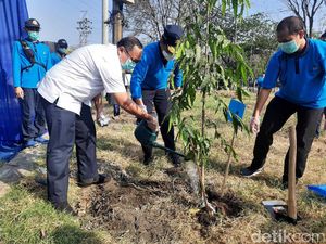 Tanjung Perak Lakukan Penghijauan Peringati Hari Perhubungan Nasional