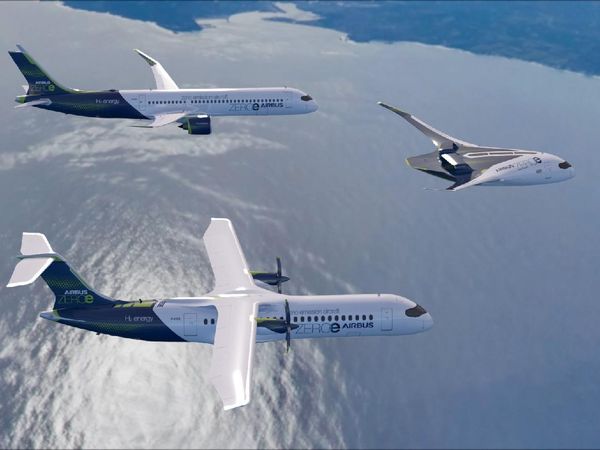 Potret 3 Pesawat Hidrogen dari Airbus
