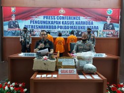 Polda Malut Tangkap 3 Tersangka Narkoba, 2 Kasus Terkait Napi di Penjara