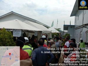 8 Pekerja Positif COVID, Proyek Pembangunan Gedung di Cakung Disegel