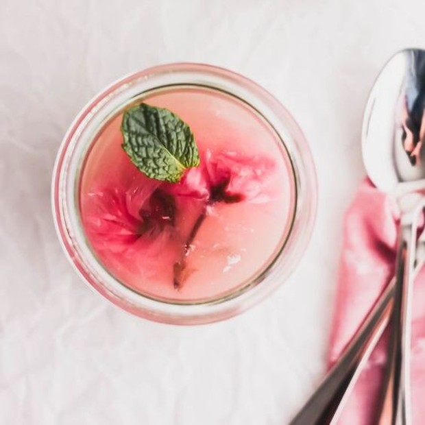 Resep puding bunga sakura