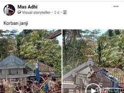 Viral Rumah di Ponorogo Dirobohkan Anak Gegara Ibu Belum Bayar Utang