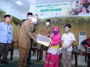 Pandemi, Pemkab Serang Gelar Lebaran Anak Yatim Secara Sederhana