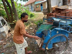 Tukang Becak Kena Corona Sempat Keluar Cari Penumpang, Tetangga Ngungsi