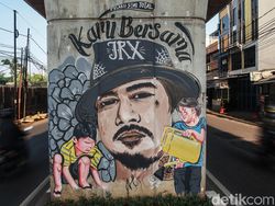 Mural Dukungan untuk Jerinx SID Mejeng di Ibu Kota