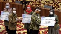 Airlangga Hartarto Hadiri Penyaluran KUR di Jakarta