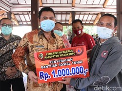 Bansos Kemensos Cair 5 Kali, 16.445 KK Terdampak COVID-19 Mojokerto Gigit Jari