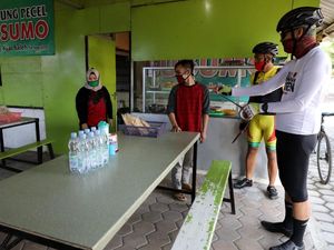 Ganjar, Gowes, dan Buff Ganjar, Gowes, dan Buff