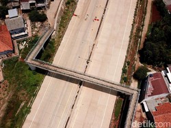 Wusss! Tol Cinere-Serpong Beroperasi Fungsional Bulan Depan