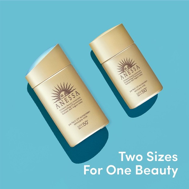 Anessa Perfect UV Sunscreen Skincare SPF 50+ PA++++ diformulasi dengan 50 persen kandungan skincare.