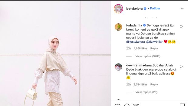Iis Dahlia, Lesty dan Rizky Billar