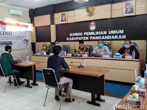 KPU Tetapkan Dua Pasangan Calon Peserta Pilbup Pangandaran KPU Tetapkan Dua Pasangan Calon Peserta Pilbup Pangandaran