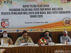 Sah! Gibran-Teguh Bakal Lawan Bajo di Pilkada Solo