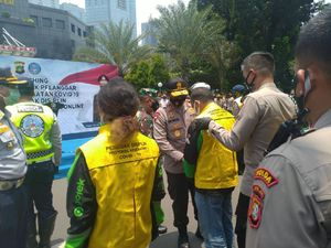 Polda Metro Gandeng Komunitas Ojol Awasi Pelanggaran Protokol Kesehatan